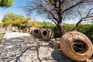 Typical jars from the Sabandia mill in Arequipa Peru