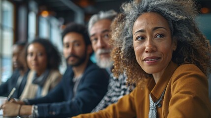 Powerful Photograph of a Diverse Team of Colleagues