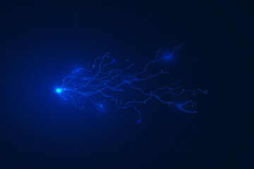 Light blue isolated vector lightning png. Realistic natural neon lightning effectThunderstorm. Strength Energy charge Thunder. Blitz Lightning Thunder Light Sparks Storm Flash
