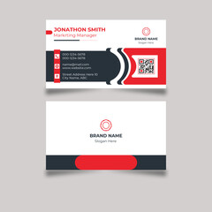 Creative and modern business card layout