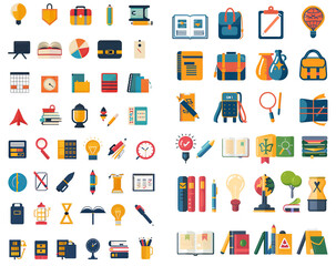 Fototapeta premium Infographic icons on white