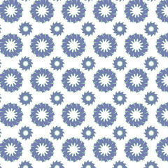 multiple color seamlessfloral vector illustration design repeat pattern for fabric