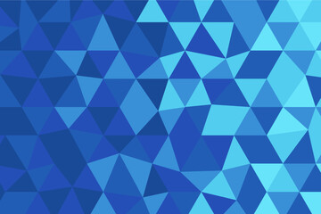 Obraz premium blue polygonal background vector free