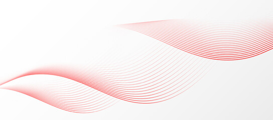 Abstract white background with smooth lines. Dynamic waves. vector illustration.