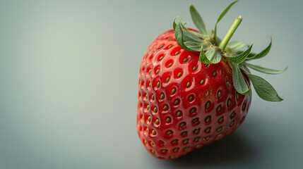 strawberry on a white background