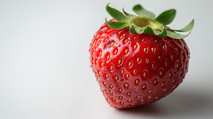 strawberry on a white background