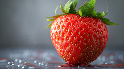 strawberry on a white background