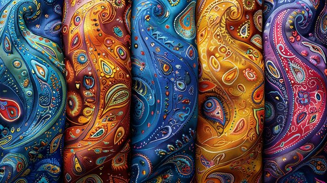 Chunri patterns with vibrant colors and paisley motifs, ideal for ethnic-inspired designs. , Minimalism,