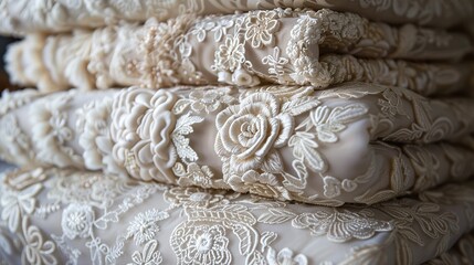 Lace patterns with delicate and intricate motifs, adding elegance and femininity to designs. , Minimalism,