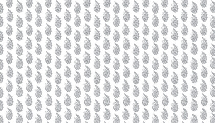 Mandala ethnic textile seamless pattern design.