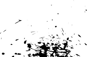 Rustic grunge vector texture with grain and stains. Abstract noise background. Weathered surface.