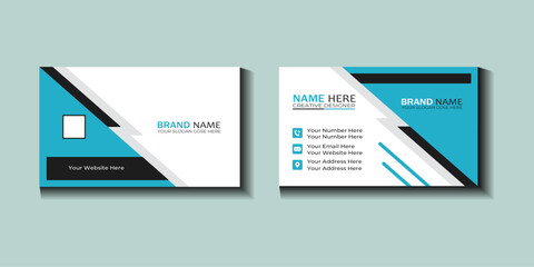 Creative and Luxury Business Card, Modern and clean Business Card Template.