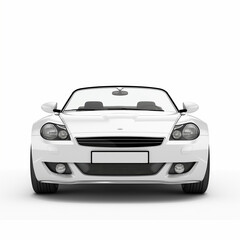 car isolated on white background