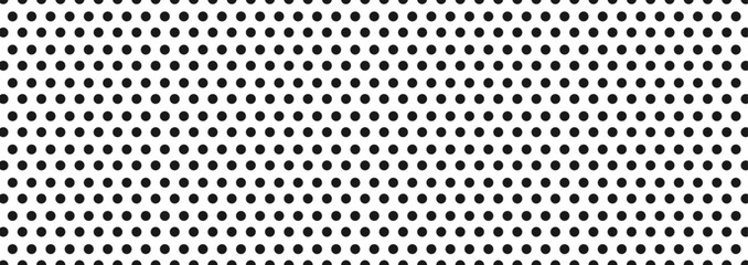 Black white pattern with dot grid background. Vector Illustration of Small Black Dots on White Background for Textile, Wallpaper, Wrapping Paper, and Graphic Design