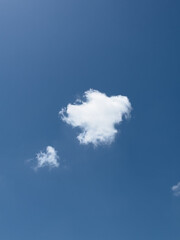 blue sky with clouds