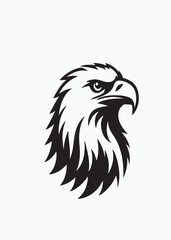 A unique silhouette bird design