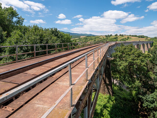 A technical monument and the longest railway bridge built in an arch not only in Slovakia, but also...
