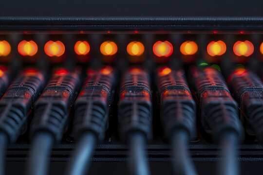 Optical technology enables high-speed and efficient data transmission through optical data transfer.