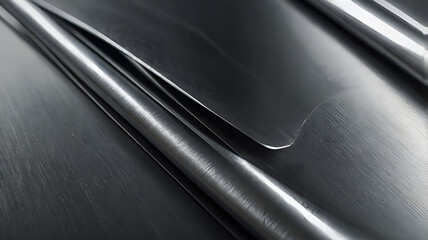 High-Resolution Background of Brushed Metal Texture