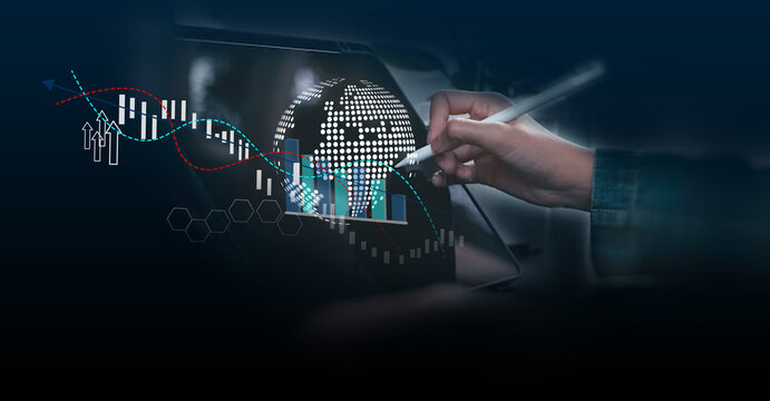 The investment concept and business strategy are influenced by the analysis of data, which is crucial for understanding economic growth and implementing effective strategies.