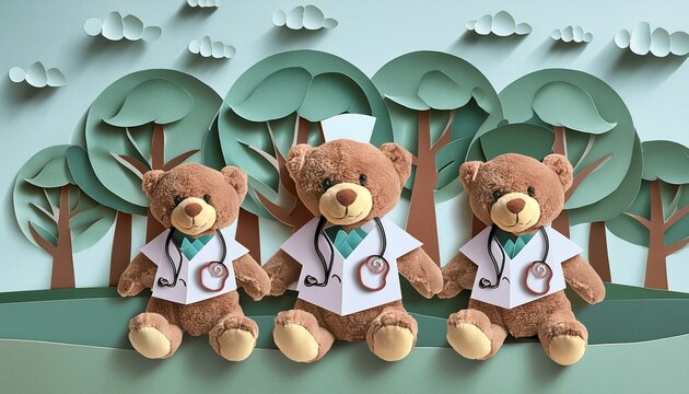 decoraciones de ositos de felpa 27