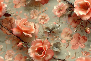 seamless flower pattern