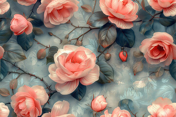 seamless flower pattern