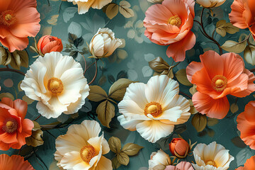 seamless flower pattern