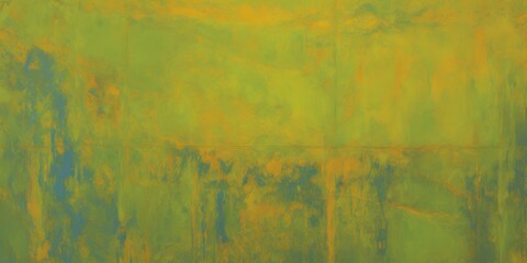 Abstract Surreal Colorful Solarized Oil Painting on Canvas