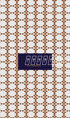 Pattern with floral shapes
Vector geometric seamless pattern