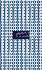 Pattern with floral shapes
Vector geometric seamless pattern