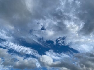 clouds in the sky