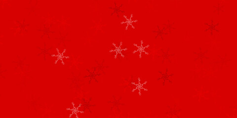 Light Red, Yellow vector backdrop with circular arc.