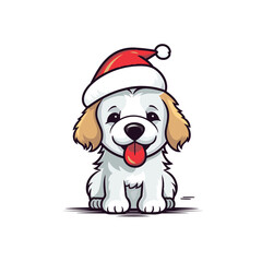 Cute Santa Vector Illustration
