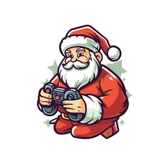 Cute Santa Vector Illustration