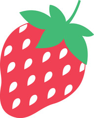 Strawberry SVG Cut File for Cricut and Silhouette, EPS Vector, DXF , PNG , JPEG , Zip Folder