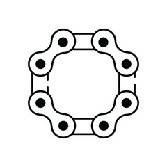 Chain vector icon