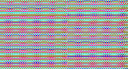 unique and creative network design featuring interlinked multicolored pentagons. The geometric pattern forms an abstract, vibrant aesthetic suitable for website backgrounds, evoking connectivity