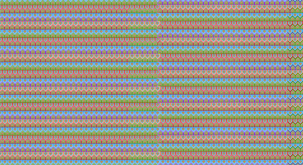 Fototapeta premium unique and creative network design featuring interlinked multicolored pentagons. The geometric pattern forms an abstract, vibrant aesthetic suitable for website backgrounds, evoking connectivity