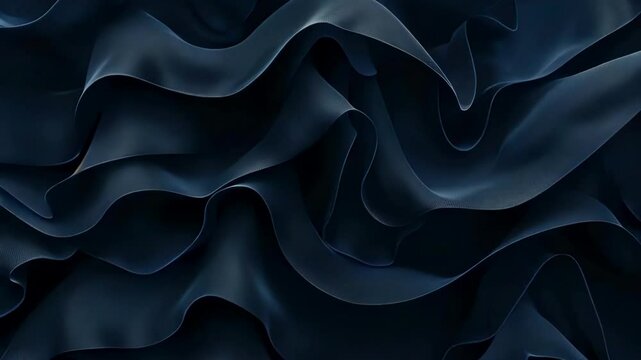 Black Fabric Close Up