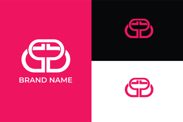 letter DD GG finance business Universal elegant vector emblem Premium business logotype, letter GG financial investment business growth logo
