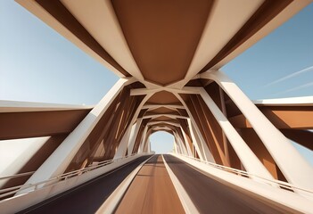 Obraz premium Minimalistic Bridge