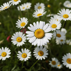 Obraz premium Common Daisy Flower