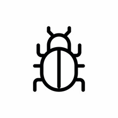 bug failure testing error icon