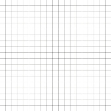 Paper grid paper squared texture seamless pattern. texture checkered sheet of white paper background. Geometric pattern for school, technical engineering line scale measurement. In eps 10.