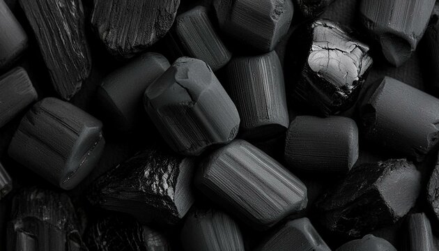 Charcoal texture background, surface