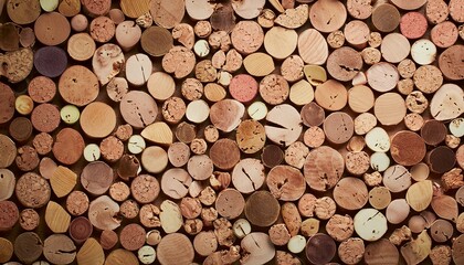 Cork texture background, surface