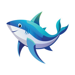 Obraz premium Flat Modern Colorful Fish Logo for Commercial Use , High Quality Vector Illustratiion