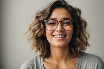Obraz premium portrait of a smiling woman
