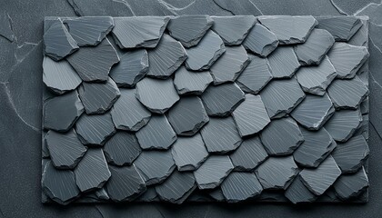 Fototapeta premium Slate texture background, surface